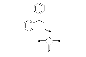 3-(3,3-diphenylpropylamino)-4-imino-cyclobutane-1,2-quinone