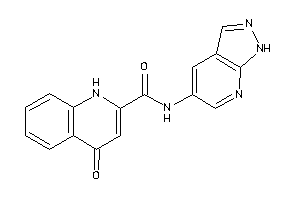 4-keto-N-(1H-pyrazolo[3,4-b]pyridin-5-yl)-1H-quinoline-2-carboxamide