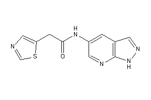 N-(1H-pyrazolo[3,4-b]pyridin-5-yl)-2-thiazol-5-yl-acetamide