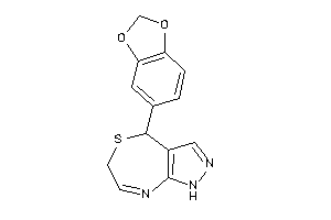 4-(1,3-benzodioxol-5-yl)-4,6-dihydro-1H-pyrazolo[3,4-e][1,4]thiazepine