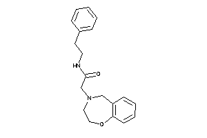 2-(3,5-dihydro-2H-1,4-benzoxazepin-4-yl)-N-phenethyl-acetamide