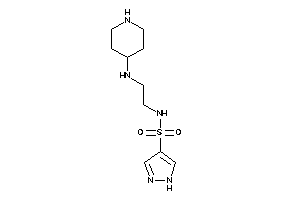 N-[2-(4-piperidylamino)ethyl]-1H-pyrazole-4-sulfonamide