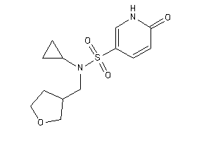 Image of N-cyclopropyl-6-keto-N-(tetrahydrofuran-3-ylmethyl)-1H-pyridine-3-sulfonamide