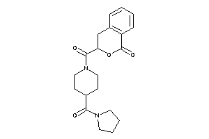 3-[4-(pyrrolidine-1-carbonyl)piperidine-1-carbonyl]isochroman-1-one