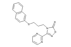 4-[3-(2-naphthoxy)propyl]-3-(2-pyrimidyl)-1,2,4-oxadiazol-5-one