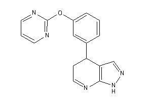 4-[3-(2-pyrimidyloxy)phenyl]-4,5-dihydro-1H-pyrazolo[3,4-b]pyridine