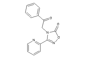 4-phenacyl-3-(2-pyridyl)-1,2,4-oxadiazol-5-one
