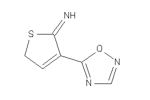 [4-(1,2,4-oxadiazol-5-yl)-2H-thiophen-5-ylidene]amine