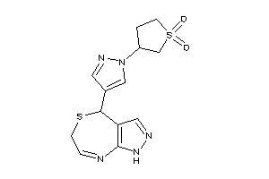 3-[4-(4,6-dihydro-1H-pyrazolo[3,4-e][1,4]thiazepin-4-yl)pyrazol-1-yl]sulfolane