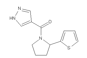 1H-pyrazol-4-yl-[2-(2-thienyl)pyrrolidino]methanone