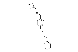 Oxetan-3-ylmethyl-[4-(3-piperidinopropoxy)benzyl]amine