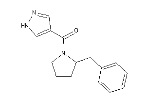 Image of (2-benzylpyrrolidino)-(1H-pyrazol-4-yl)methanone
