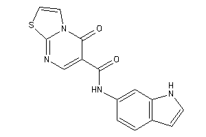 Image of N-(1H-indol-6-yl)-5-keto-thiazolo[3,2-a]pyrimidine-6-carboxamide