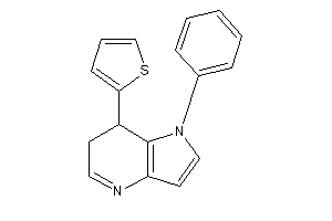 1-phenyl-7-(2-thienyl)-6,7-dihydropyrrolo[3,2-b]pyridine