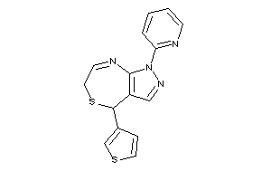 1-(2-pyridyl)-4-(3-thienyl)-4,6-dihydropyrazolo[3,4-e][1,4]thiazepine