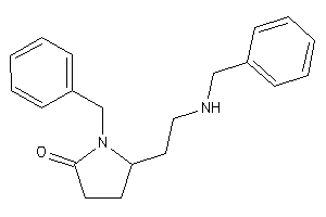 1-benzyl-5-[2-(benzylamino)ethyl]-2-pyrrolidone