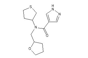 Image of N-(tetrahydrofurfuryl)-N-tetrahydrothiophen-3-yl-1H-pyrazole-4-carboxamide