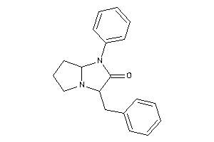 3-benzyl-1-phenyl-5,6,7,7a-tetrahydro-3H-pyrrolo[1,2-a]imidazol-2-one