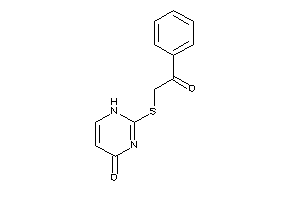 Image of 2-(phenacylthio)-1H-pyrimidin-4-one
