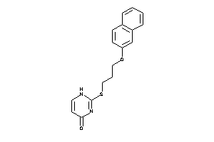 2-[3-(2-naphthoxy)propylthio]-1H-pyrimidin-4-one