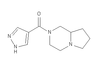 3,4,6,7,8,8a-hexahydro-1H-pyrrolo[1,2-a]pyrazin-2-yl(1H-pyrazol-4-yl)methanone