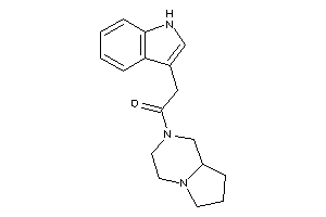 1-(3,4,6,7,8,8a-hexahydro-1H-pyrrolo[1,2-a]pyrazin-2-yl)-2-(1H-indol-3-yl)ethanone