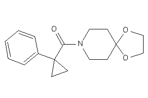 1,4-dioxa-8-azaspiro[4.5]decan-8-yl-(1-phenylcyclopropyl)methanone