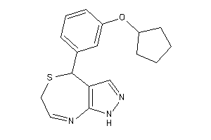 4-[3-(cyclopentoxy)phenyl]-4,6-dihydro-1H-pyrazolo[3,4-e][1,4]thiazepine