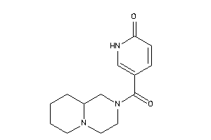 Image of 5-(1,3,4,6,7,8,9,9a-octahydropyrido[1,2-a]pyrazine-2-carbonyl)-2-pyridone