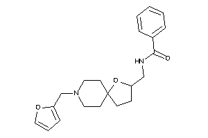 Image of N-[[8-(2-furfuryl)-4-oxa-8-azaspiro[4.5]decan-3-yl]methyl]benzamide