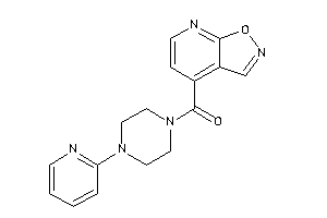 Isoxazolo[5,4-b]pyridin-4-yl-[4-(2-pyridyl)piperazino]methanone