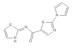 2-pyrrol-1-yl-N-(4-thiazolin-2-ylidene)thiazole-5-carboxamide