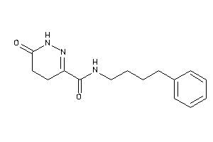 6-keto-N-(4-phenylbutyl)-4,5-dihydro-1H-pyridazine-3-carboxamide