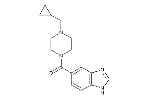 1H-benzimidazol-5-yl-[4-(cyclopropylmethyl)piperazino]methanone