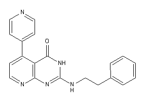 2-(phenethylamino)-5-(4-pyridyl)-3H-pyrido[2,3-d]pyrimidin-4-one