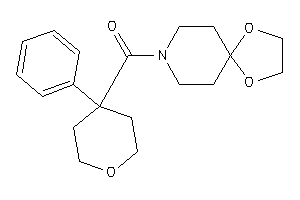 1,4-dioxa-8-azaspiro[4.5]decan-8-yl-(4-phenyltetrahydropyran-4-yl)methanone