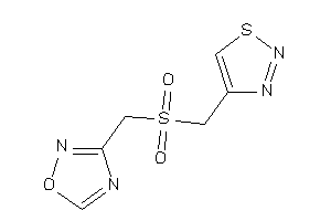 3-(thiadiazol-4-ylmethylsulfonylmethyl)-1,2,4-oxadiazole