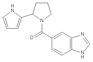 1H-benzimidazol-5-yl-[2-(1H-pyrrol-2-yl)pyrrolidino]methanone