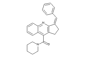 Image of (3-benzal-1,2-dihydrocyclopenta[b]quinolin-9-yl)-piperidino-methanone