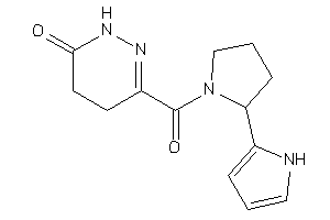 3-[2-(1H-pyrrol-2-yl)pyrrolidine-1-carbonyl]-4,5-dihydro-1H-pyridazin-6-one