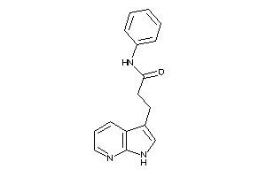 Image of N-phenyl-3-(1H-pyrrolo[2,3-b]pyridin-3-yl)propionamide