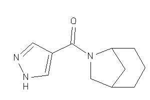 6-azabicyclo[3.2.1]octan-6-yl(1H-pyrazol-4-yl)methanone