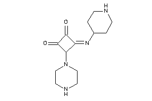 3-piperazino-4-(4-piperidylimino)cyclobutane-1,2-quinone