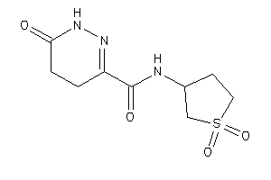 Image of N-(1,1-diketothiolan-3-yl)-6-keto-4,5-dihydro-1H-pyridazine-3-carboxamide