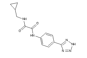 N-(cyclopropylmethyl)-N'-[4-(2H-tetrazol-5-yl)phenyl]oxamide