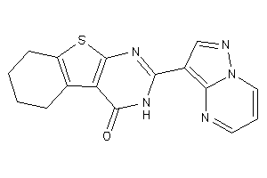 2-pyrazolo[1,5-a]pyrimidin-3-yl-5,6,7,8-tetrahydro-3H-benzothiopheno[2,3-d]pyrimidin-4-one