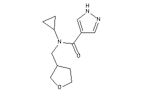 Image of N-cyclopropyl-N-(tetrahydrofuran-3-ylmethyl)-1H-pyrazole-4-carboxamide