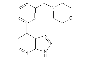 4-[3-(4,5-dihydro-1H-pyrazolo[3,4-b]pyridin-4-yl)benzyl]morpholine