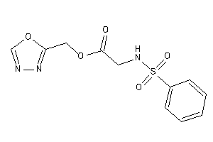 2-(benzenesulfonamido)acetic Acid 1,3,4-oxadiazol-2-ylmethyl Ester