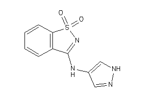 (1,1-diketo-1,2-benzothiazol-3-yl)-(1H-pyrazol-4-yl)amine
